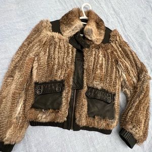Women’s Mackage fur bomber jacket